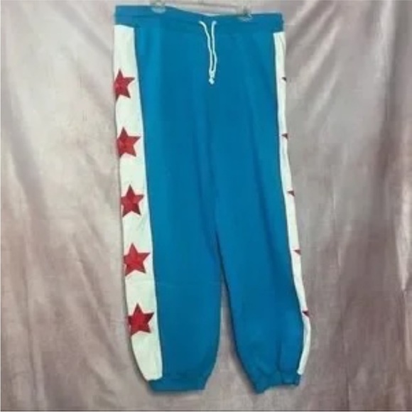 Dolls Kill x DC Comics | Warrior Goddess Sweatpants || XXS - Picture 1 of 9